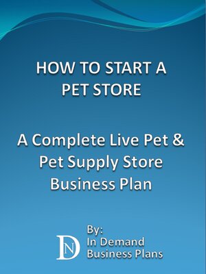 cover image of How to Start a Pet Store